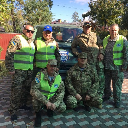 Підготовка до виїзду в зону проведення ООС з капіланом Анатолієм.