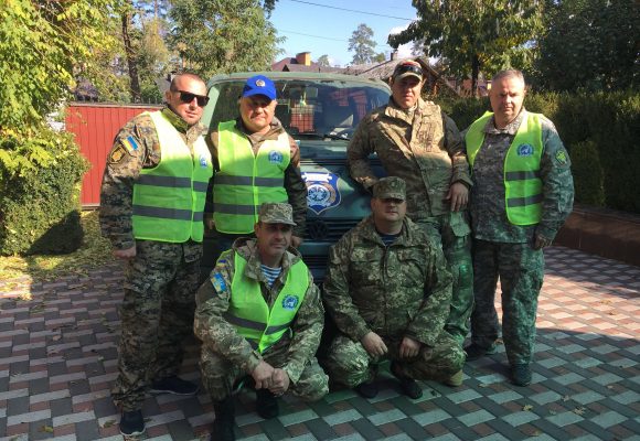 Підготовка до виїзду в зону проведення ООС з капіланом Анатолієм.