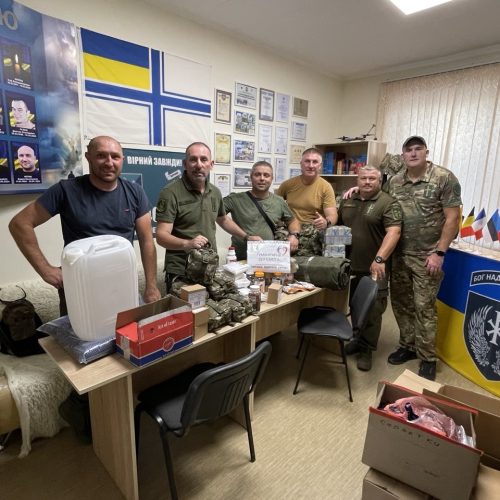 Наш колега — Коля Бороденко, виїхав до наших хлопців та передав допомогу нашим захисникам! Дякуємо за підтримку та небайдужість!