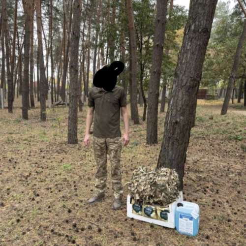 Передали ЗСУ чергову партію маскувальних сіток Передали ЗСУ чергову партію маскувальних сіток