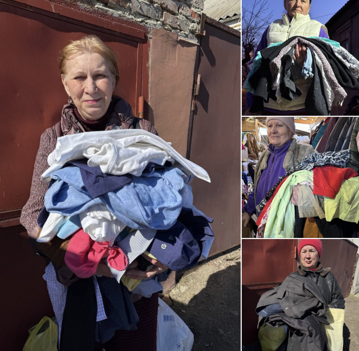 Передали одяг потребуючим особам Харківщини