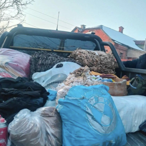 Передали ковдри та постільну білизну для ЗСУ Передали ковдри та постільну білизну для ЗСУ