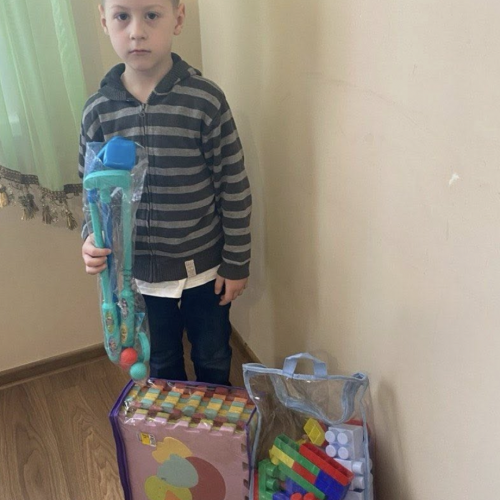 Допомога діткам ВПО — передали іграшки