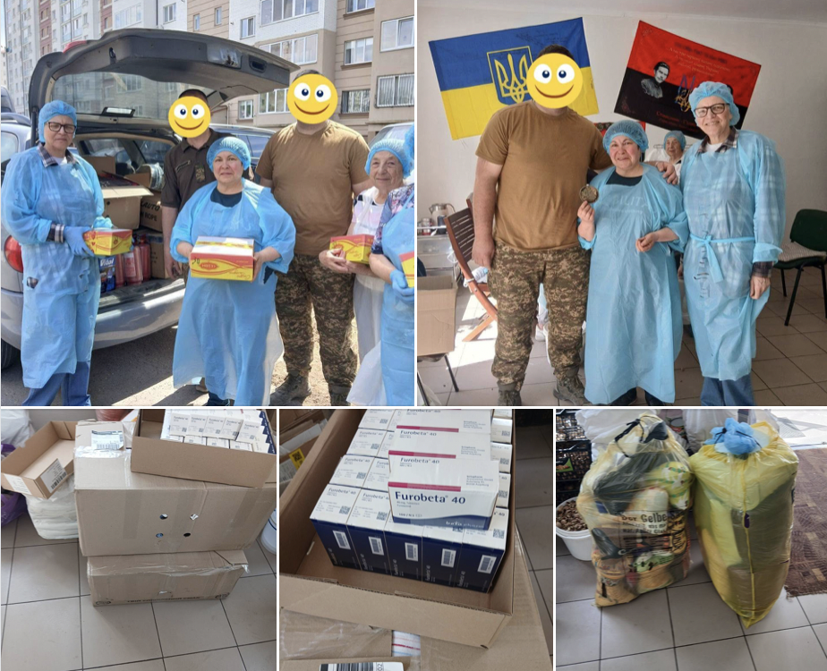 Разом із Іра Стратіла передали допомогу для ЗСУ Разом із Іра Стратіла передали допомогу для ЗСУ